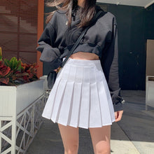 Load image into Gallery viewer, Japanese Women Jk Skirts High Waist Students School Uniform Pleated A-Line Mini Plaid Harajuku Preppy Skirts