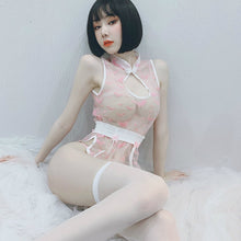 Load image into Gallery viewer, Japanese Womens Devil Anime Cosplay Sexy Costumes Bat Demon Sexy Live Show Role Playing Lingerie Night Wear Lace Sleepwear