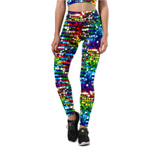 Load image into Gallery viewer, Jewellery Print Fashion Leggings Women Summer Sports Fitness Trousers Casual Streetwear Running Workout Tight Pants Leggings