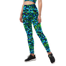 Load image into Gallery viewer, Jewellery Print Fashion Leggings Women Summer Sports Fitness Trousers Casual Streetwear Running Workout Tight Pants Leggings