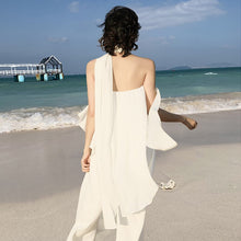 Load image into Gallery viewer, Jumpsuits Women Sleeveless High Splice Elegant Bodycon ong Rompers Elegant Strapless Summer Wide Leg Club Party Outfits
