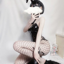 Load image into Gallery viewer, Kawaii Cosplay Bunny Costume Sexy Cute Bunny Girl Faux Leather Material Rabbit Woman Set Good Quality Can Wear Out To Comic Show