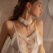 Load image into Gallery viewer, Kawaii Lace Bracelet Black Bell Necklaces Chain Choker Collar Sexy Accessories Women Lingerie