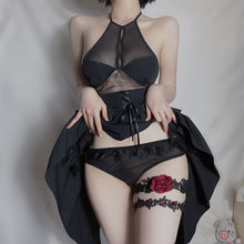 Load image into Gallery viewer, Kawaii Lingerie Devil Cosplay Costumes Bat Girl Bikini Desiagn Uniform Tempting Hot Girl Halloween Set Cute Live Show Outfits