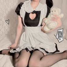 Load image into Gallery viewer, Kawaii Maid Costume Sexy Lingerie Cosplay Kitty Outfit Apron Lace Tutu Mini Dress for Women Anime Lolita School Girl Costume