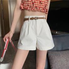 Load image into Gallery viewer, Khaki Workwear Sexy High Waist Black Shorts Women Loose Mini Short Feminino Harajuku Plus Size Korean Fashion Womens Clothing