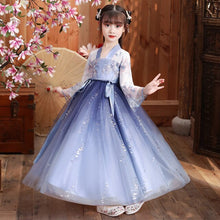 Load image into Gallery viewer, Kids Dresses Girls Hanfu Ancient Chinese Style Traditional Princess Dress Hanfu Cosplay Costume Girl Tang Suit Hanfus vestido