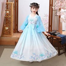 Load image into Gallery viewer, Kids Dresses Girls Hanfu Ancient Chinese Style Traditional Princess Dress Hanfu Cosplay Costume Girl Tang Suit Hanfus vestido