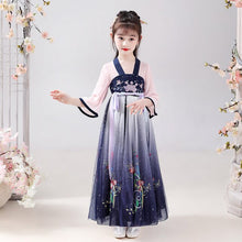 Load image into Gallery viewer, Kids Dresses Girls Hanfu Ancient Chinese Style Traditional Princess Dress Hanfu Cosplay Costume Girl Tang Suit Hanfus vestido