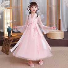 Load image into Gallery viewer, Kids Dresses Girls Hanfu Ancient Chinese Style Traditional Princess Dress Hanfu Cosplay Costume Girl Tang Suit Hanfus vestido
