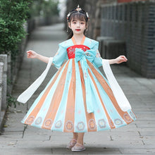 Load image into Gallery viewer, Kids Dresses Girls Hanfu Ancient Chinese Style Traditional Princess Dress Hanfu Cosplay Costume Girl Tang Suit Hanfus vestido