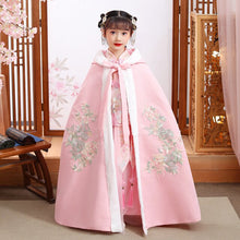 Load image into Gallery viewer, Kids New Year Dress Clothes Autumn Winter New Embroider Girl&#39;s Hanfu Cheongsam Chinese Tradition Wedding Flower Girl Dresses