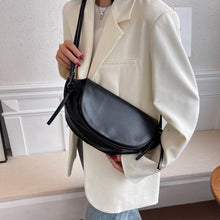 Load image into Gallery viewer, Kiwi Solid Color Simple Small PU Leather Crossbody Bags for Women 2022 Summer Female Elegant Shoulder Handbags Good Purses