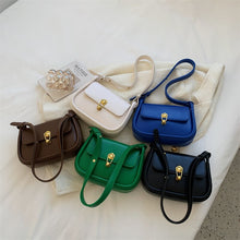 Load image into Gallery viewer, Kiwi Solid Color Simple Small PU Leather Crossbody Bags for Women 2022 Summer Female Elegant Shoulder Handbags Good Purses