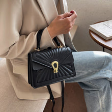 Load image into Gallery viewer, Korean Chain Designer Small PU Leather Crossbody Bags with Short Handle for Women 2022 Womens Luxury Handbags Brand Quilted Bags