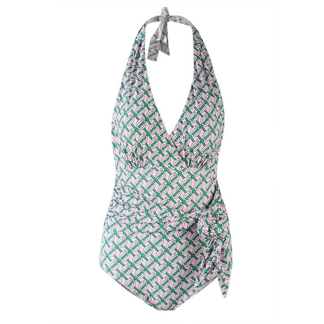 Korean Style Backless One Piece Swimwear Women Swimwear Bandage Swimsuit High Quality Bathing Suit sexy Monokini Beachwear