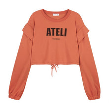 Load image into Gallery viewer, Korean Style Letter Print O Neck Sweatshirts Women Loose Casual Long Sleeve Pullover Hoodies Women Autumn 2022 New Fashion Tops