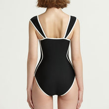 Load image into Gallery viewer, Korean Style One Piece Swimwear Women Solid Swimwear Push Up Swimsuit High Quality Bathing Suit sexy Monokini Beachwear 2020 new