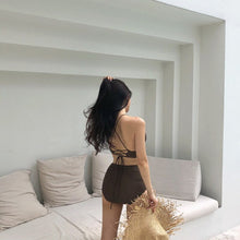 Load image into Gallery viewer, Korean Style Solid Bikini Set Women Padded Biquini Suit Two Pieces Swimwear Swimsuit High Quality Beach Suit 2020 New