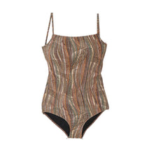 Load image into Gallery viewer, Korean Swimwear One Piece Swimwear Women Print Swimwear Swimsuit Padded Bathing Suit sexy Monokini Beachwear Swimwear Summer