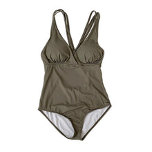 Load image into Gallery viewer, Korean Swimwear One Piece Swimwear Women Solid Swimwear Swimsuit Padded Bathing Suit sexy Monokini Beachwear Summer