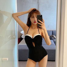 Load image into Gallery viewer, Korean Swimwear One Piece Swimwear Women Swimwear Push Up Swimsuit Padded Bathing Suit sexy Monokini Beachwear Summer