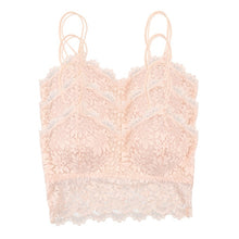 Load image into Gallery viewer, Lace Bra Bralette Women Bra Push up Sexy Lingerie Strapless Plus Size Wrapped Chest Wireless Underwear Top Femme Sujetador Mujer