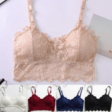Load image into Gallery viewer, Lace Bras Sexy Lingerie Wireless Bra For Women Comfortable Bralette Underwear Vest Female Hollow Out Seamless Bra Sports Fashion
