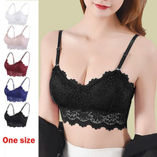 Load image into Gallery viewer, Lace Bras Sexy Lingerie Wireless Bra For Women Comfortable Bralette Underwear Vest Female Hollow Out Seamless Bra Sports Fashion