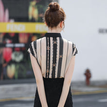 Load image into Gallery viewer, Lace Ruffles Office Lady Blouse Girls Shirts Sweet  Lovely Lolita Plaid Short Sleeve Shirt Women Princess Costume Tops  Bow