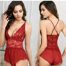 Load image into Gallery viewer, Ladies Sexy Underwear High-end Mesh Nightdress Petticoat Erotic Underwear Dress Transparent Underwear Lingerie