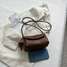 Load image into Gallery viewer, Ladies textured shoulder bag fashion mobile phone bag messenger bag ladies mini mobile phone bag casual retro ladies bag
