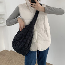 Load image into Gallery viewer, Large Capacity Women Shoulder Messenger Bags Retro Plaid Female Shopping Bag Winter Fashion Ladies Soft Casual Tote Handbags