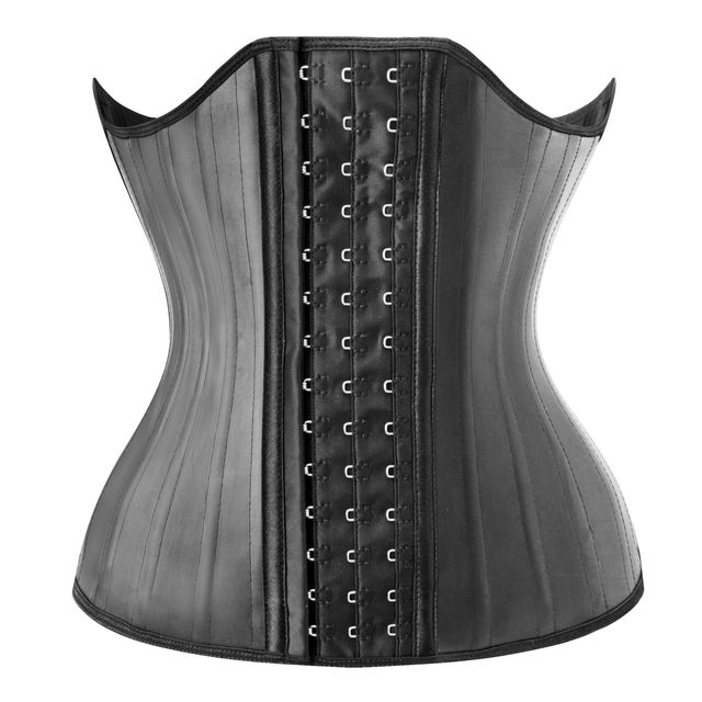 Latex Waist Trainer Corset Slimming Sheath Flat Belly Shapewear Women Body Shaper Modeling Strap Reductive Girdle 25 Steel Bones