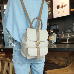 Leather Backpack Women&#39;s Bags 2022 New Trend Soft Leather Top Layer Leather Casual All-match Pure Leather Bag Small Backpack