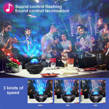 Load image into Gallery viewer, Led Star Galaxy Starry Sky Projector Night Light Built-in Bluetooth-Speaker For Bedroom Decoration Child Kids Birthday Present