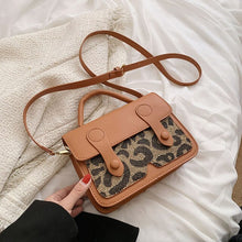 Load image into Gallery viewer, Leopard Small PU Leather Mobile Phone Crossbody Sling Bags for Woman 2022 Spring Luxury Brand Designer Shoulder Bag Handbags