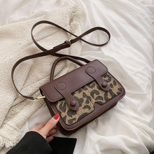 Load image into Gallery viewer, Leopard Small PU Leather Mobile Phone Crossbody Sling Bags for Woman 2022 Spring Luxury Brand Designer Shoulder Bag Handbags