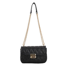 Load image into Gallery viewer, Lingge Small PU Leather Flap Crossbody Bags for Women 2022 Hit Women&#39;s Luxury Branded Trending Chain Shoulder Handbags