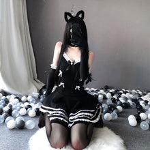 Load image into Gallery viewer, Lolita Uniform Sexy Outfits Plus Halloween Costumes for Women Adult Maid Dress Cosplay Lingerie Late Night French Maid Costume