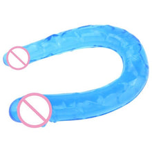 Load image into Gallery viewer, Long Penis Realistic Dildo Female Masturbator Double Head Sex Toys for Woman Lesbian Prostate G-spot Massager No Vibrator