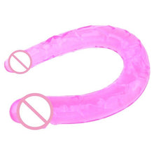 Load image into Gallery viewer, Long Penis Realistic Dildo Female Masturbator Double Head Sex Toys for Woman Lesbian Prostate G-spot Massager No Vibrator