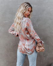 Load image into Gallery viewer, Long Sleeve Women Blouses 2021 Plus Size Turn-down Collar Blouse Shirt Casual Tops Elegant Work Wear Printed Shirts