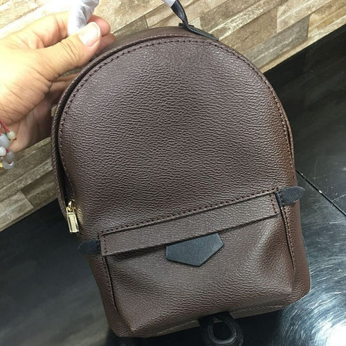 Luxury Backpack Bags Authentic Canvas Mini Rucksack Classic Design Lady's Shoulder Bag With Flowers for Girls