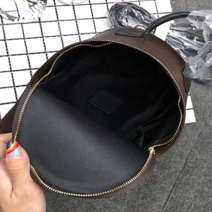 Luxury Backpack Bags Authentic Canvas Mini Rucksack Classic Design Lady&#39;s Shoulder Bag With Flowers for Girls