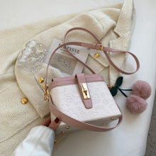 Load image into Gallery viewer, Luxury Brand Mini PU Leather Box Design Shoulder Crossbody Bag with Short Handle Women Casual Handbag and Purses Clutch Tote