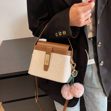 Load image into Gallery viewer, Luxury Brand Mini PU Leather Box Design Shoulder Crossbody Bag with Short Handle Women Casual Handbag and Purses Clutch Tote