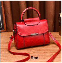 Load image into Gallery viewer, Luxury Brand Women Bag Leather Shoulder Bag Handbag Tote Purse Top Handle Satchel Messenger Bags for Women Crossbody Bag Flap