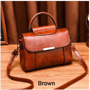 Luxury Brand Women Bag Leather Shoulder Bag Handbag Tote Purse Top Handle Satchel Messenger Bags for Women Crossbody Bag Flap