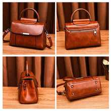 Load image into Gallery viewer, Luxury Brand Women Bag Leather Shoulder Bag Handbag Tote Purse Top Handle Satchel Messenger Bags for Women Crossbody Bag Flap